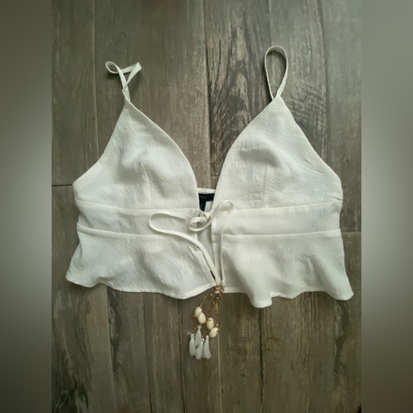 Woven top forever 21 -NWT - Picture 3 of 6